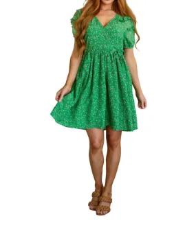 143 Story - Garden Goddess V-Neck Dress