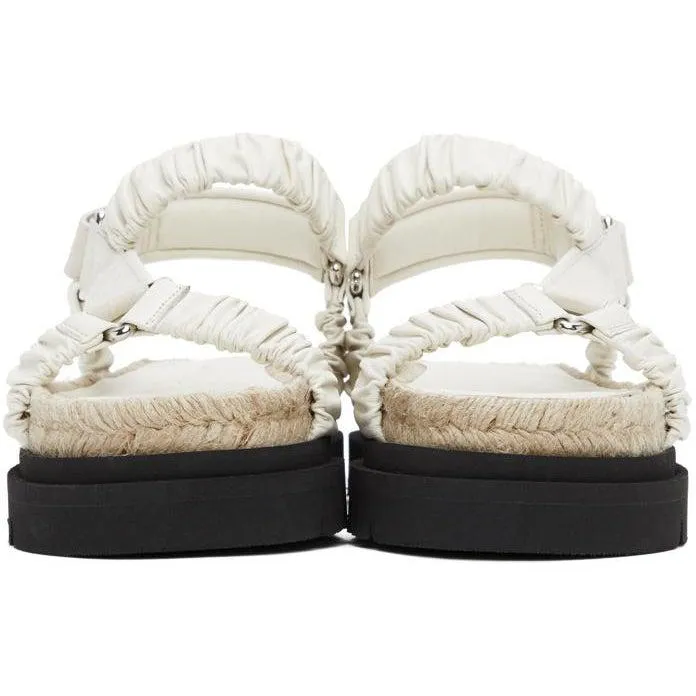 3.1 Phillip Lim Off-White Noa Platform Espadrille Sandals