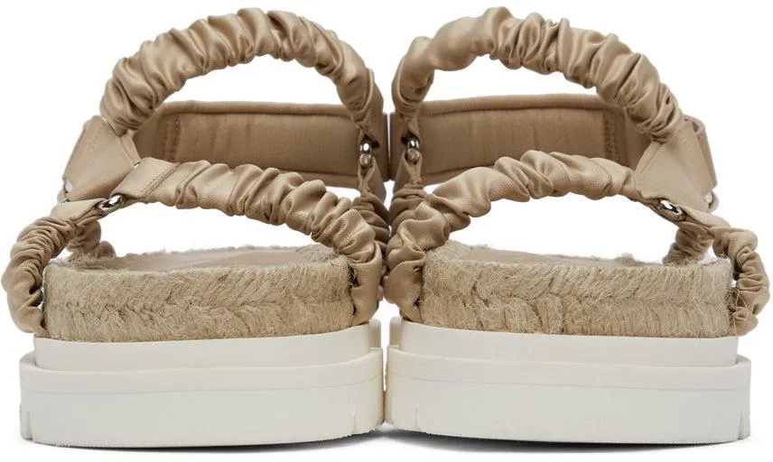 3.1 Phillip Lim Pink Noa Platform Espadrille Sandals