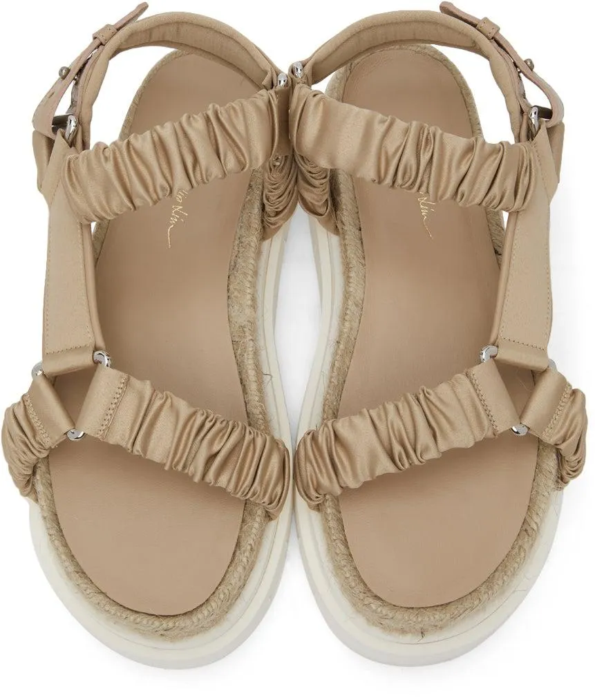 3.1 Phillip Lim Pink Noa Platform Espadrille Sandals