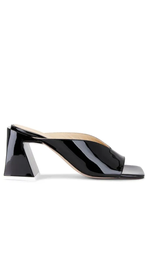 ALOHAS Tasha Leather Sandals in Black