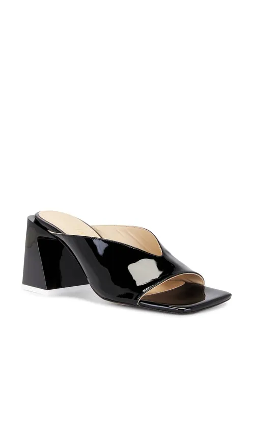 ALOHAS Tasha Leather Sandals in Black