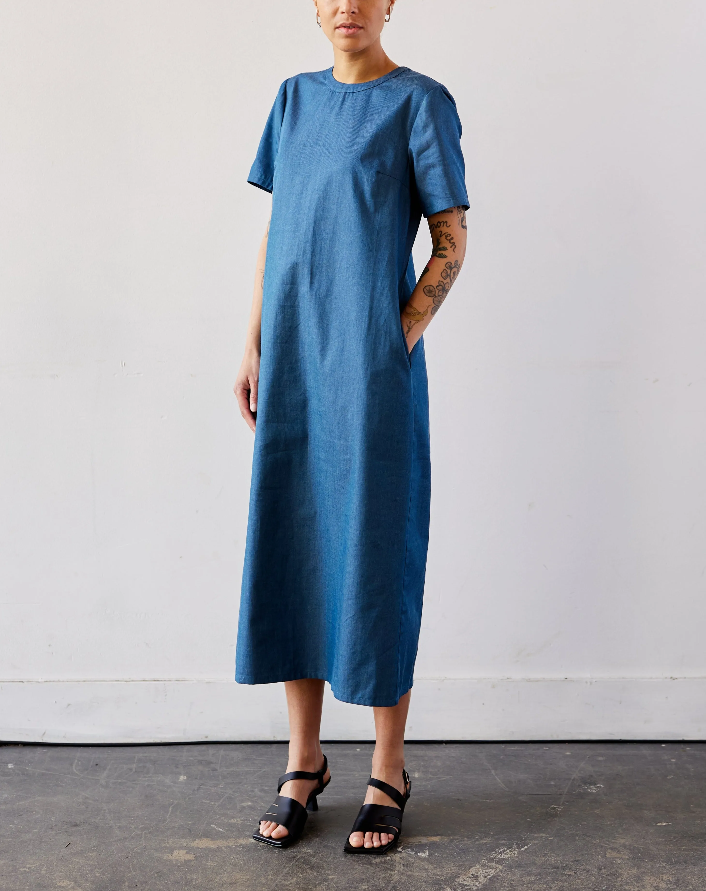 Atelier Delphine Pasanen Dress, Soft Lightweight Denim