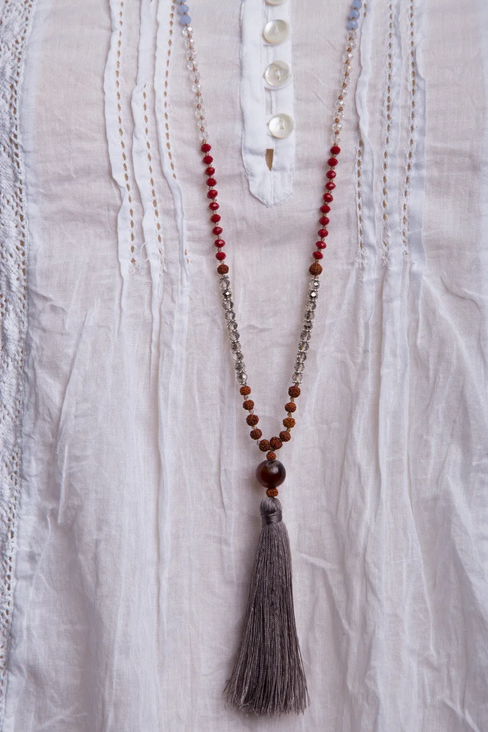 Bead Necklace (Russet)
