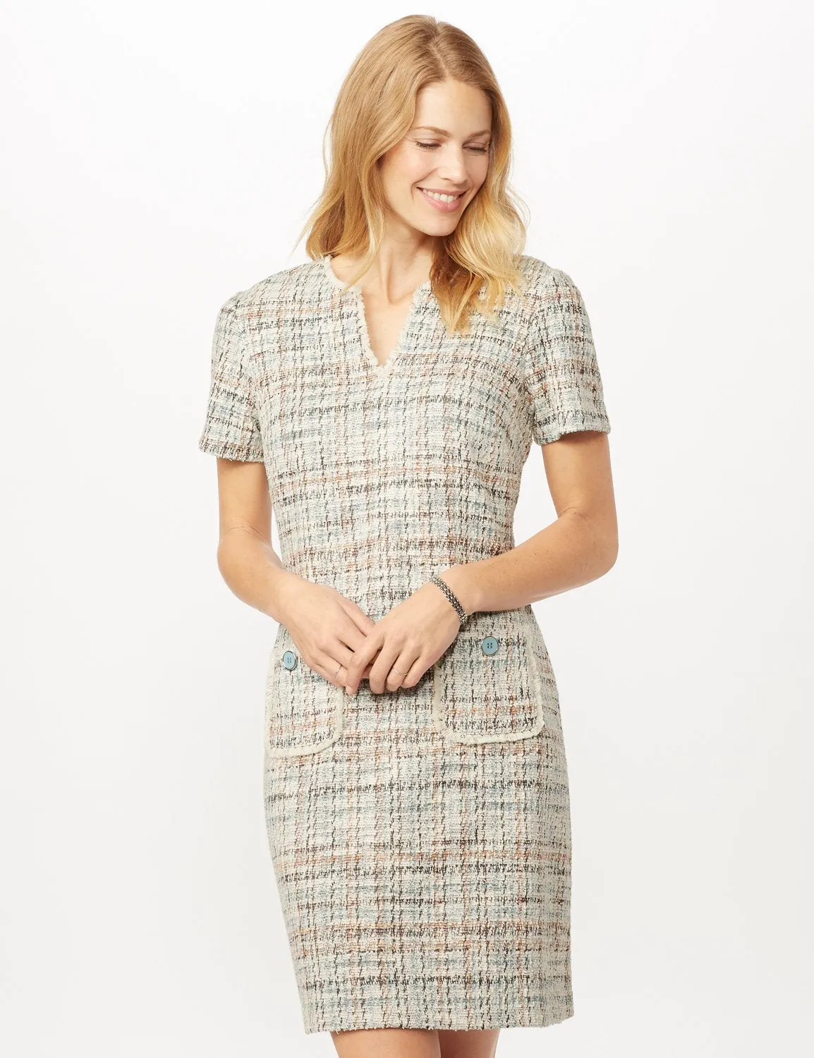 Boucle Two Pocket Dress