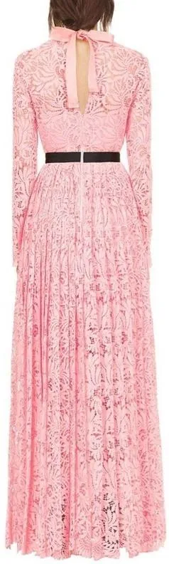 Floral Lace Maxi Dress