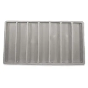 Grey Flocked Compartment Tray Inserts