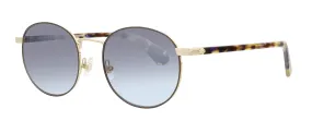 KATE SPADE ADELAISS 0WR9 GO Brown Havana Round Sunglasses