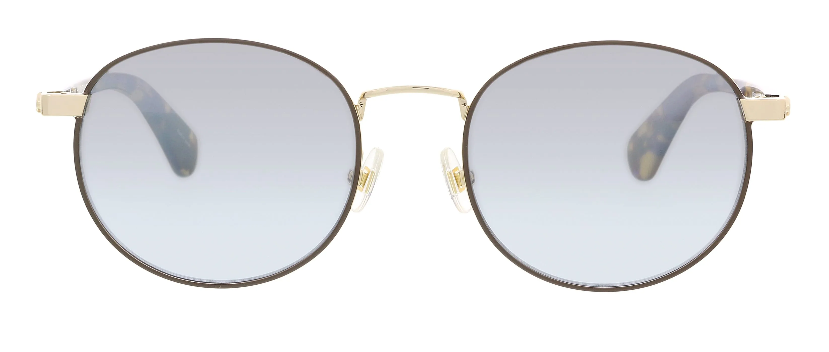 KATE SPADE ADELAISS 0WR9 GO Brown Havana Round Sunglasses