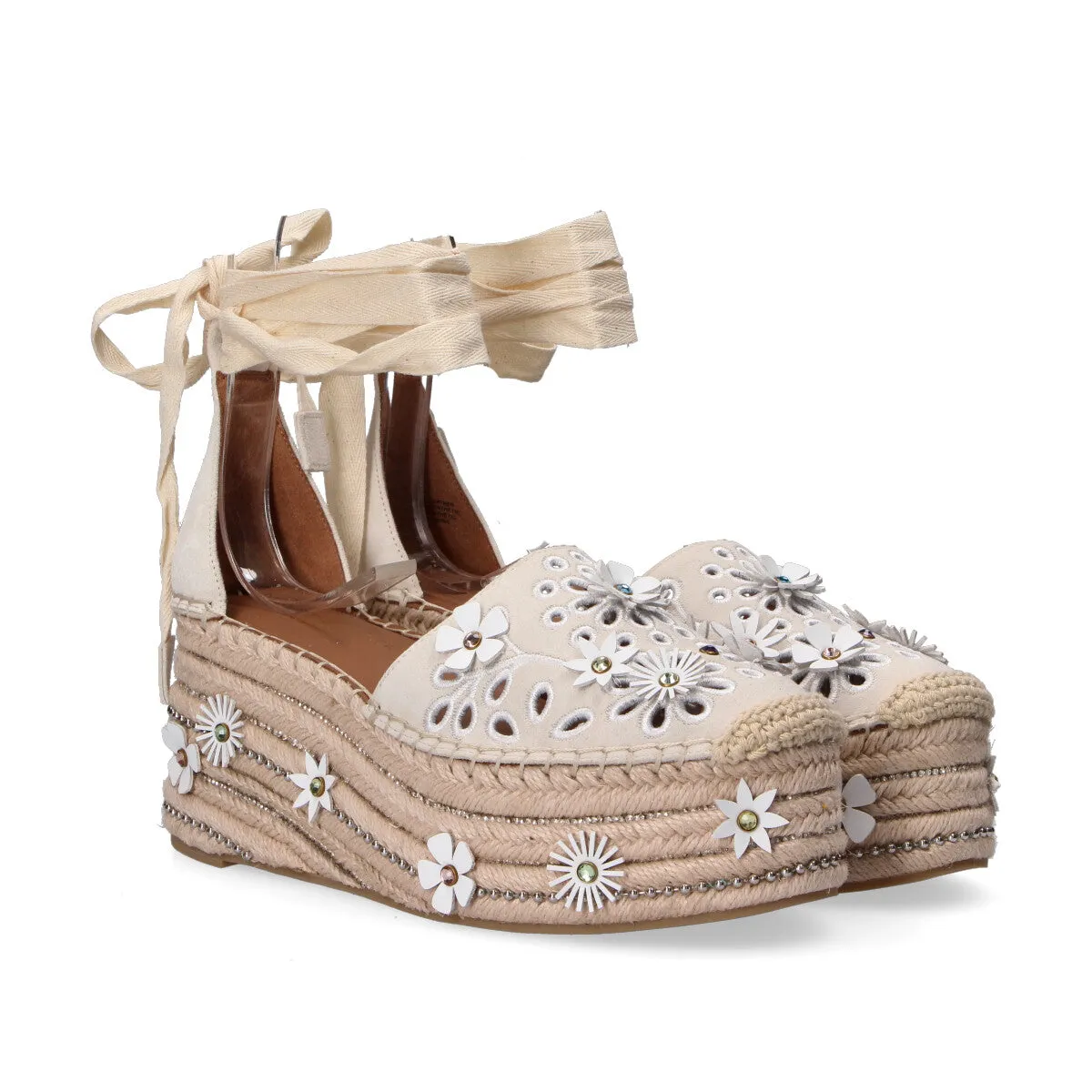 Kurt Geiger Flower Espadrille