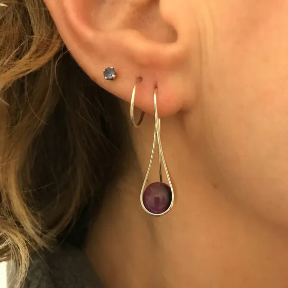"Captivating" Amethyst Earrings