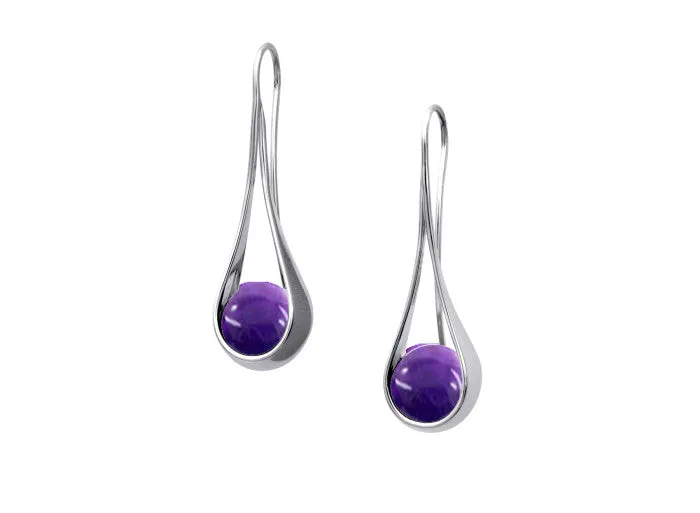 "Captivating" Amethyst Earrings