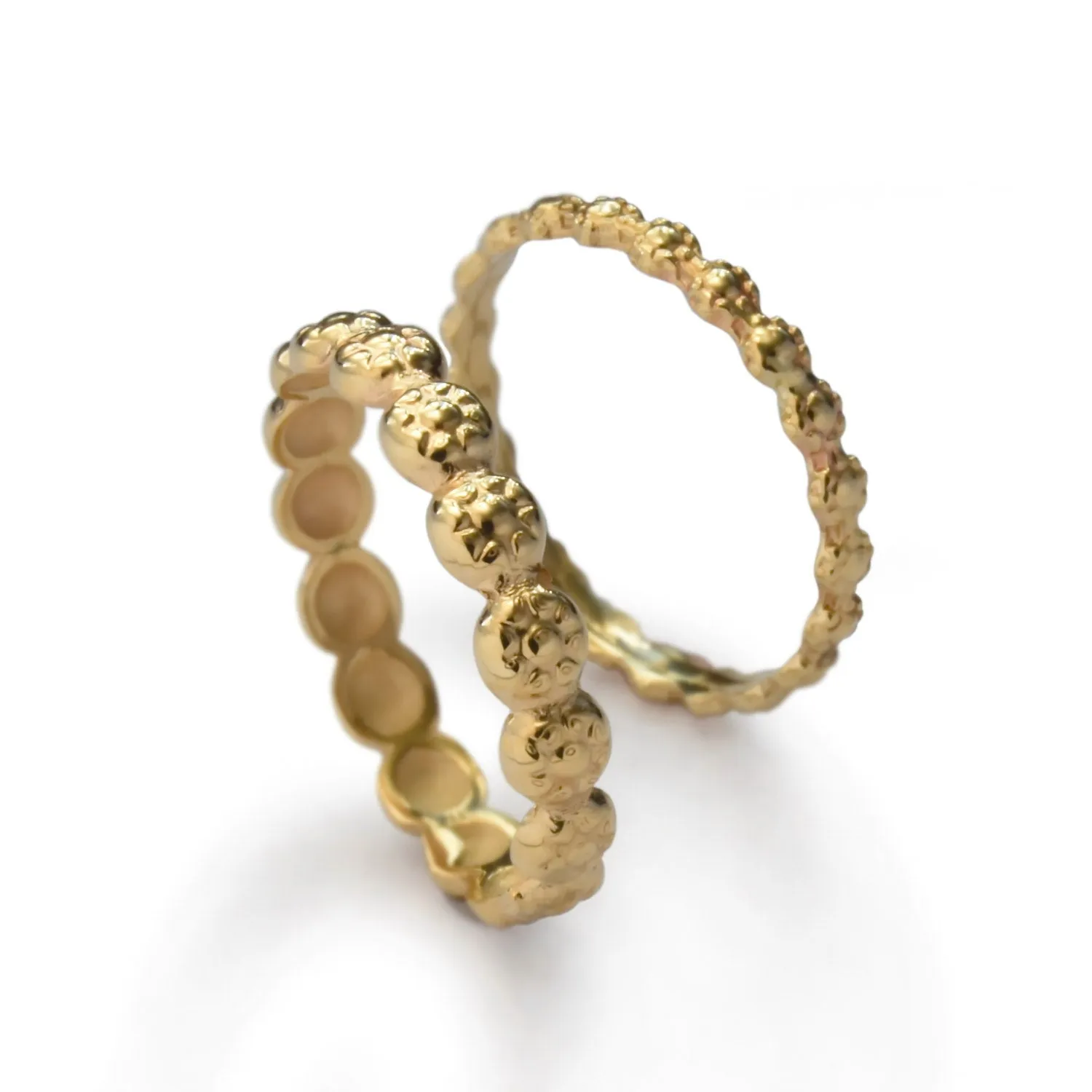 RG1004 Dainty flowers eternity ring