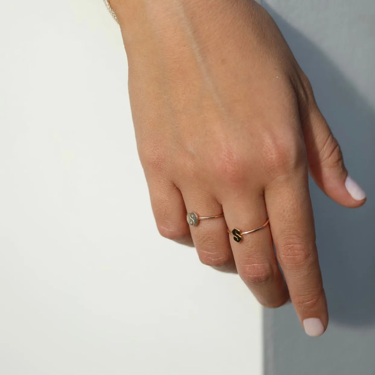 Super Cool "S" Ring - Solid 14kt