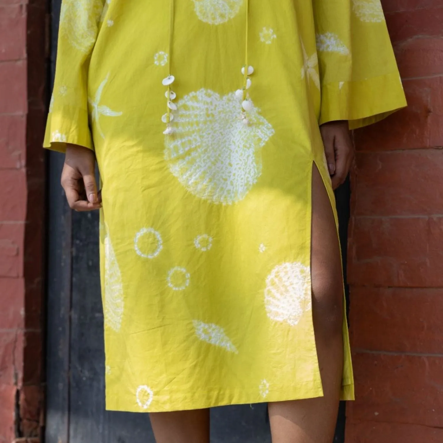 Tunic Dress for Women | Shibori-Crafted | Cotton | Lightweight Day Wear
