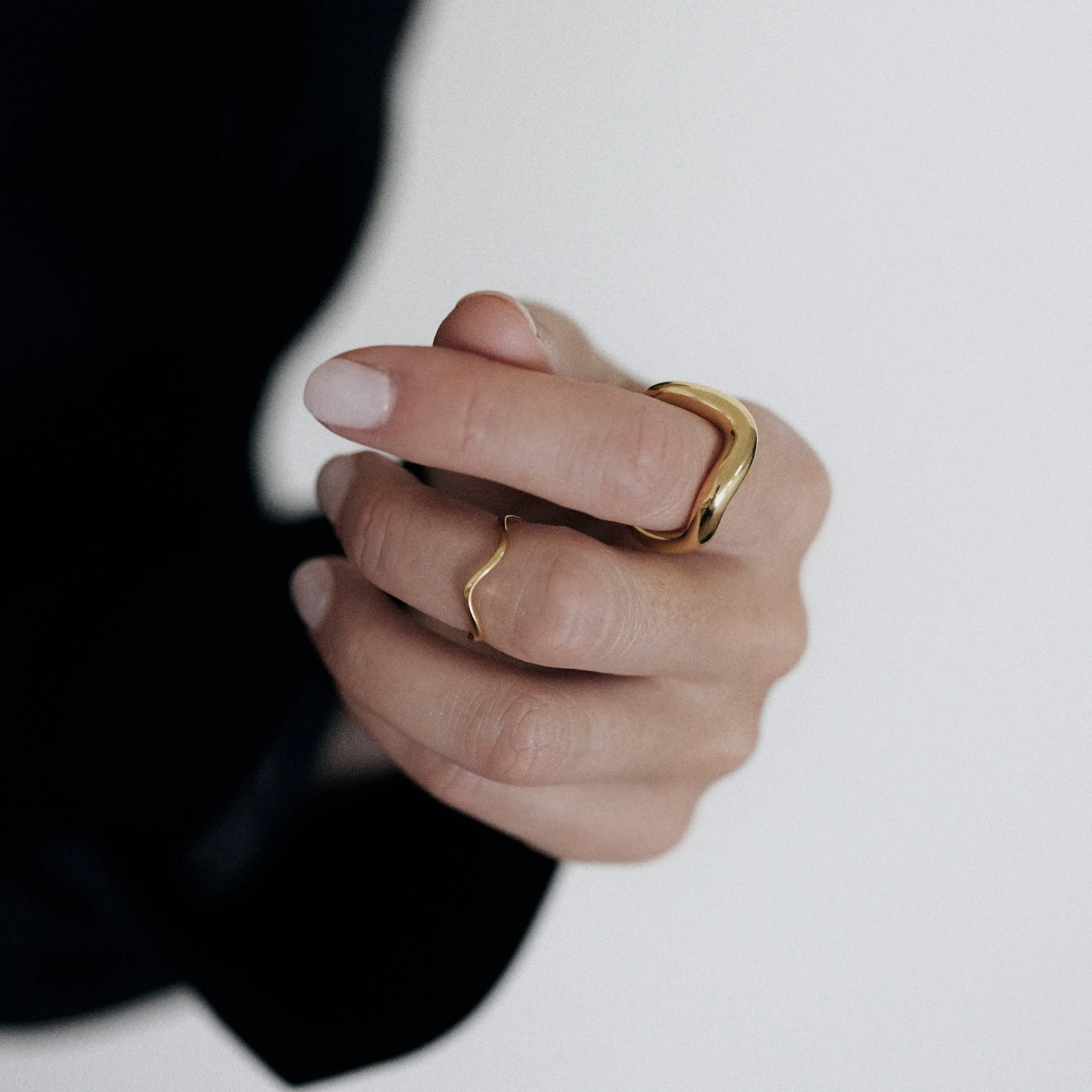Vera Wave Ring - Gold